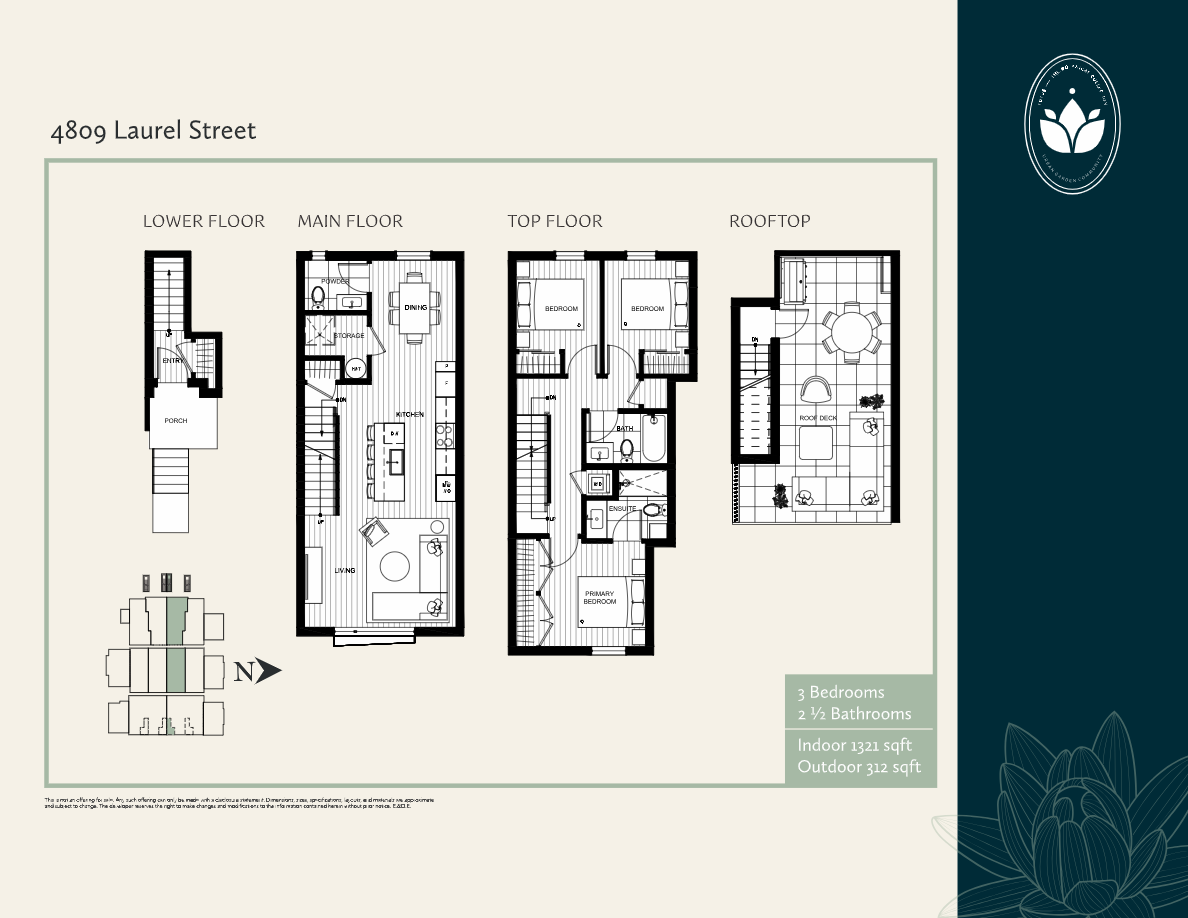 4809 Laurel Street floor plan