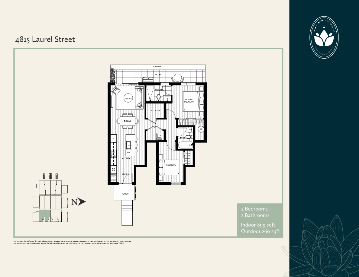 4815 Laurel Street floor plan