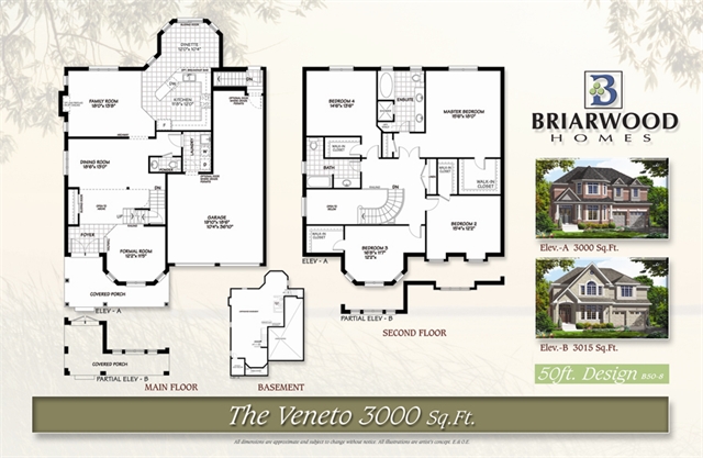 Briarwood Estates by Briarwood Homes - Veneto Plan, Innisfil ON | Livabl