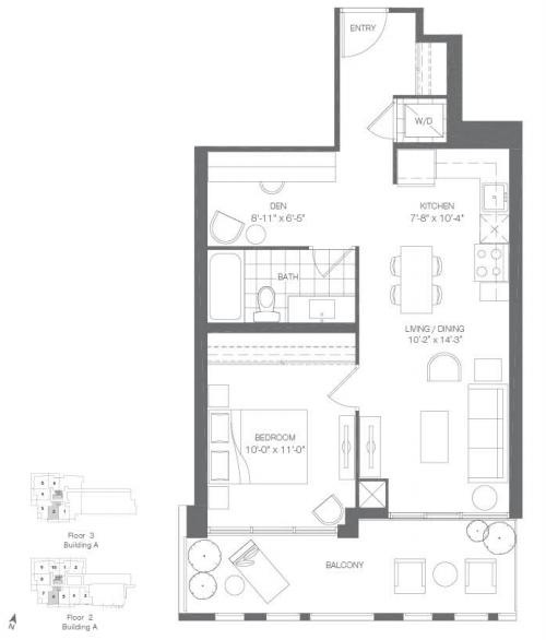 Park Towers Condominiums at IQ - Rochester Park Plan, Toronto ON | Livabl