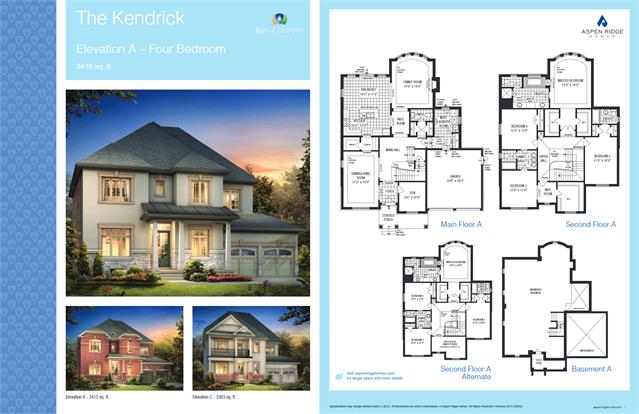 King Country Estates - Kendrick B Plan, Nobleton ON | Livabl